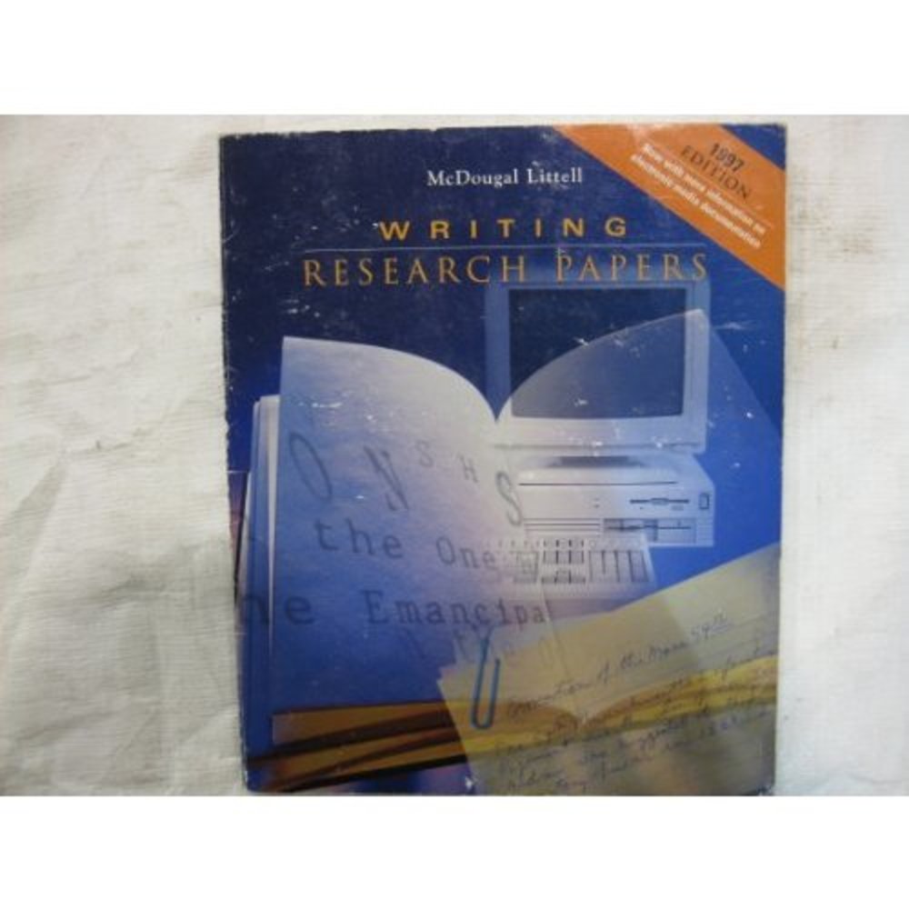 Writing Research Papers 1997 Edition (Paperback)